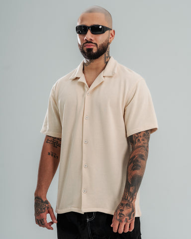Camisa Regular Cream Code