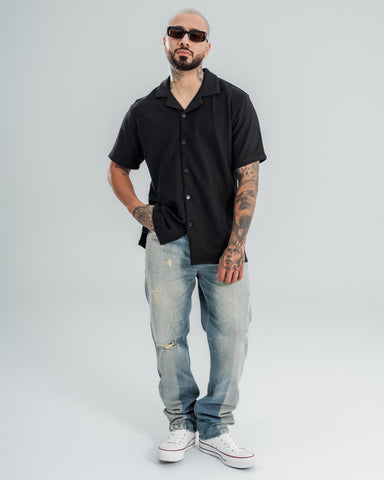 Camisa Regular Dynamo Essential Black