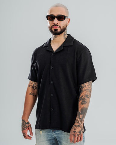 Camisa Regular Dynamo Essential Black