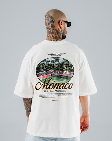 Camiseta Unisex Oversize Natural Monaco