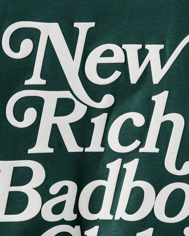 Camiseta Para Hombre Oversize Verde Stay Wealthy