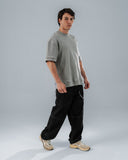 Camiseta Básica Oversize 300 Gramos Gris