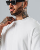 Camiseta Básica Oversize Blanca - 300 Gramos