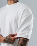 Duo Pack Camisetas Oversize Básicas Neutro Essential - 300g