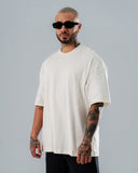 Camiseta Básica Oversize Ivory