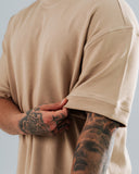 Duo Pack Camisetas Oversize Básicas Neutro Essential - 300g