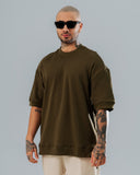 Duo Pack Camisetas Oversize Básicas Core Military - 300g