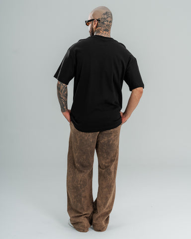 Camiseta Basica Regular Black - Tela Fria 200 GRS