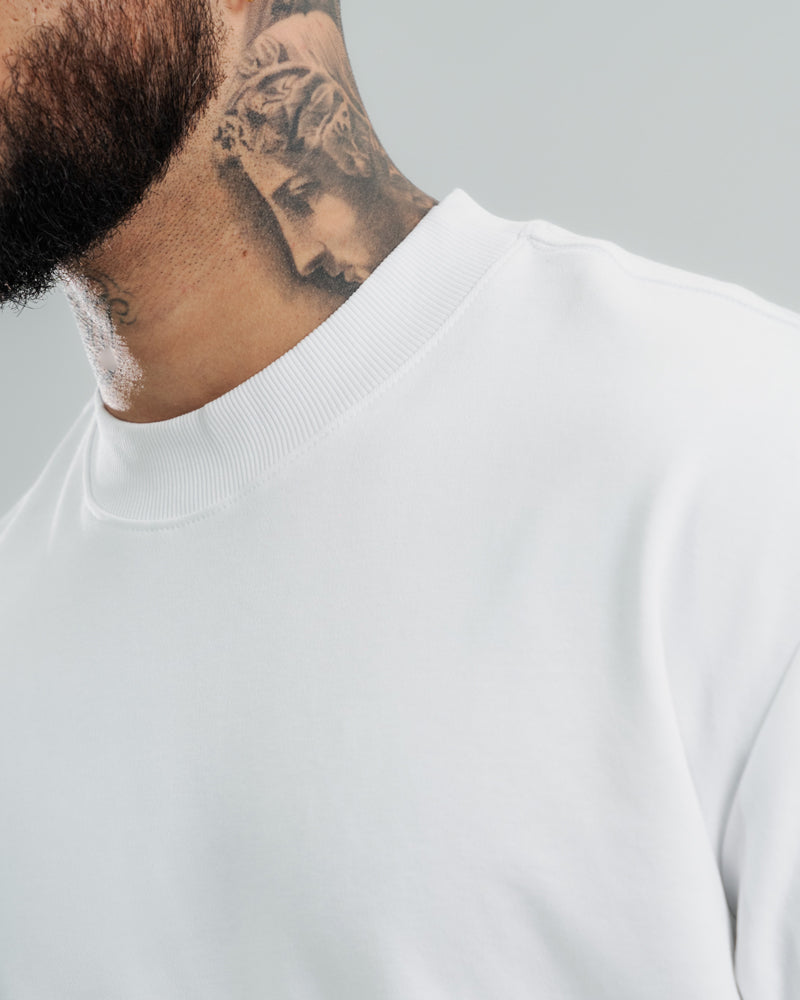 Camiseta Basica Regular White - Tela Fria 200 GRS