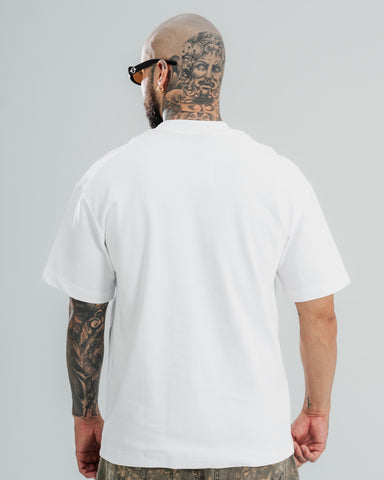 Camiseta Basica Regular White - Tela Fria 200 GRS