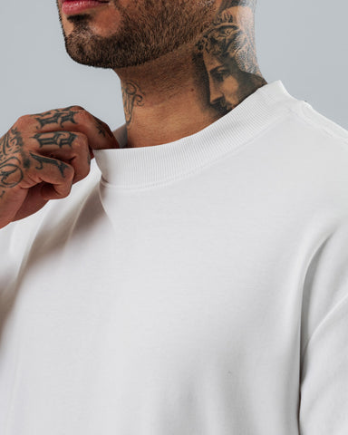 Camiseta Básica Regular Blanca - 270 Grs