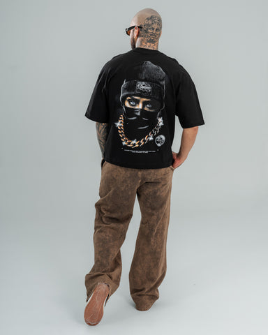 Camiseta Boxy Chain Rebel