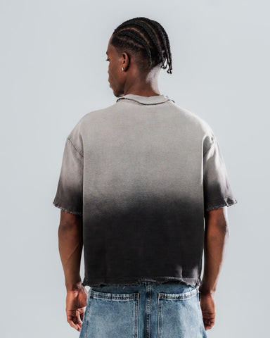 Camiseta Boxy Fit Acid Wash - Edición Born Again