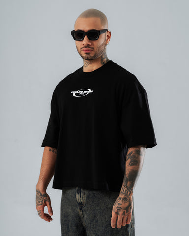 Camiseta Boxy Fit Ángel Cyborg