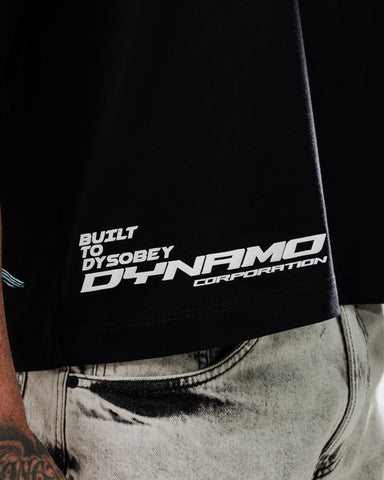 Camiseta Boxy Fit Blue Cyborg