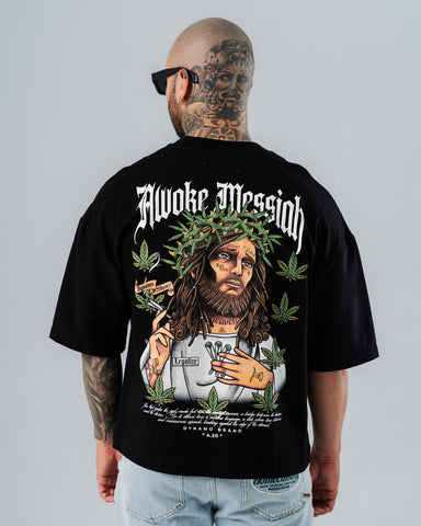 Camiseta Boxy Fit Legalize Vibes
