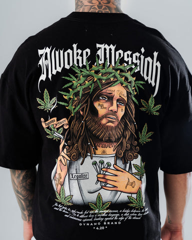 Camiseta Boxy Fit Legalize Vibes