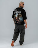 Camiseta Boxy Fit Majestic Ángel