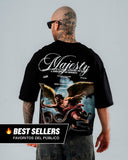 Camiseta Boxy Fit Majestic Ángel