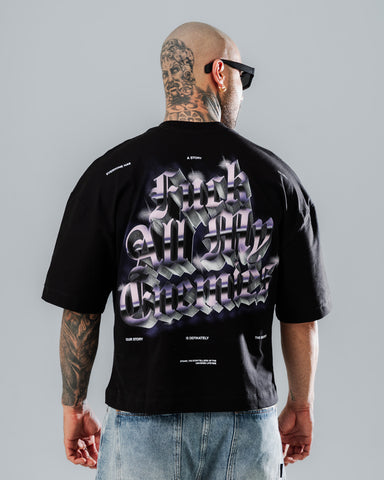 Camiseta Boxy Fit Street Statement