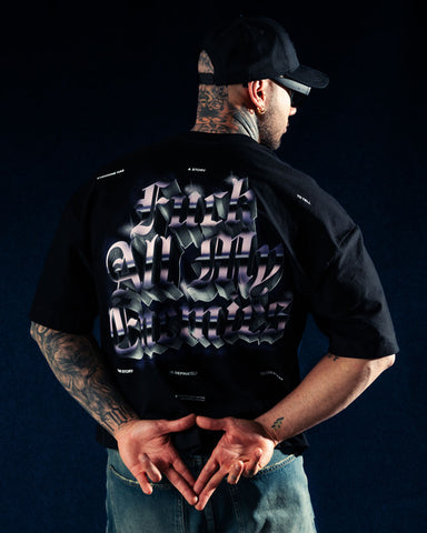 Camiseta Boxy Fit Street Statement
