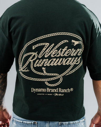 Camiseta Boxy Fit Western Runaways