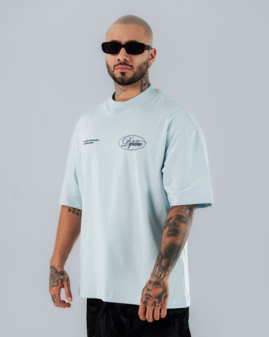 Camiseta Oversize Azul Claro Supremacy