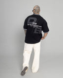 Camiseta Negra Oversize From The Streets