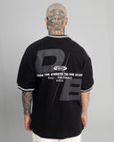 Camiseta Negra Oversize From The Streets