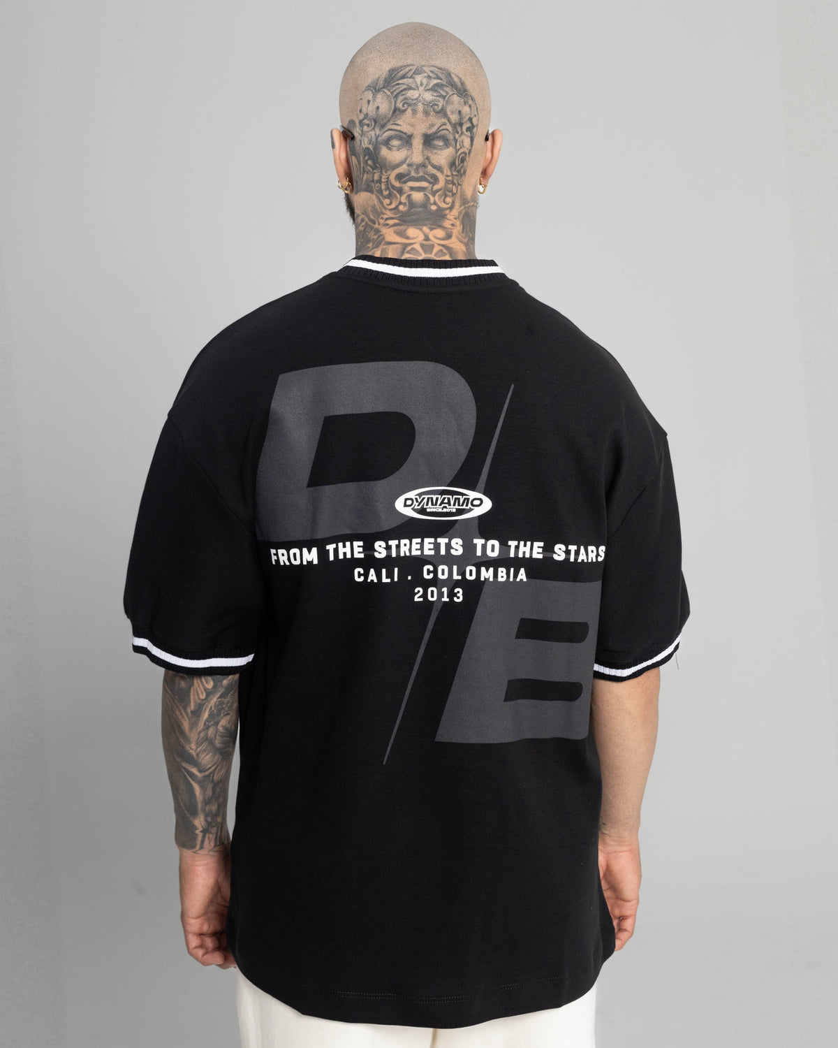 Camiseta Oversize Black - Edición Star Rise