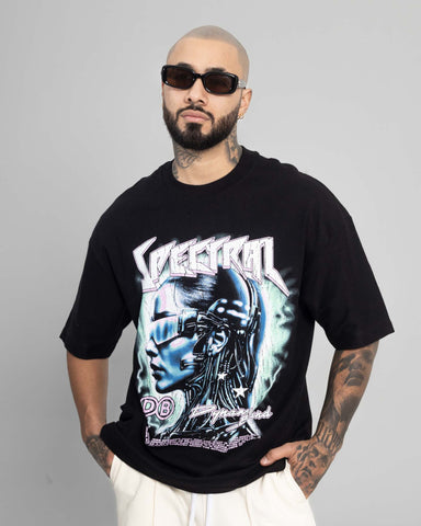 Camiseta Oversize Grunge Vision