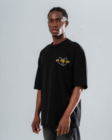 Camiseta Oversize Negra Wu Tang Clan