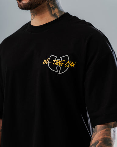 Camiseta Oversize Negra Wu Tang Clan