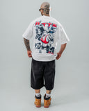Camiseta Oversize Manga Fighter