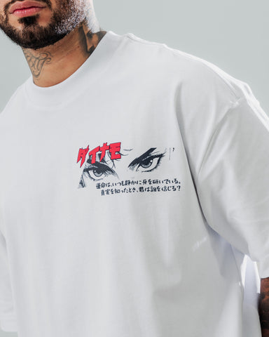 Camiseta Oversize Manga Fighter