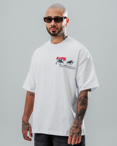 Camiseta Oversize Manga Fighter