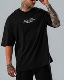 Camiseta Oversize Negro Holy Tears