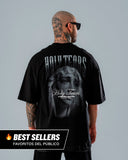 Camiseta Oversize Negro Holy Tears