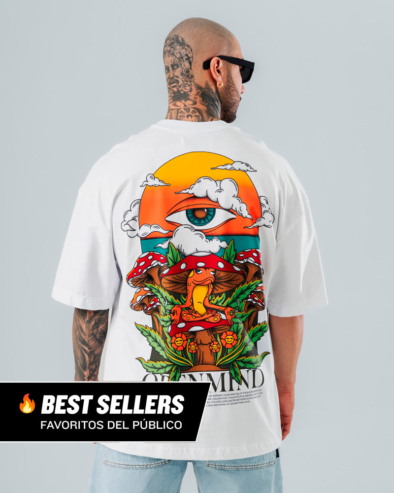 Camiseta Oversize Open Mind