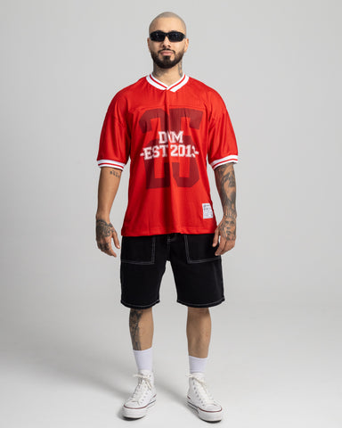 Camiseta Oversize Red Varsity 25