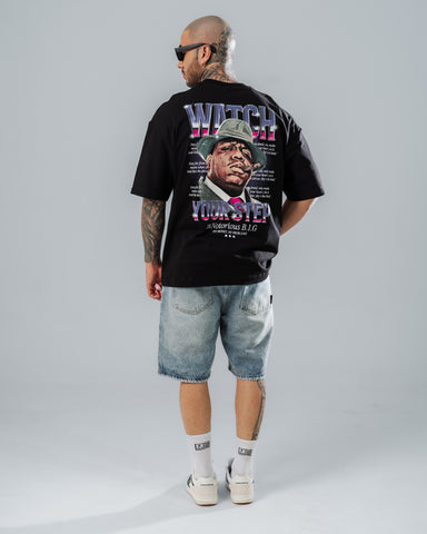 Camiseta Oversize Retro Rap Icon