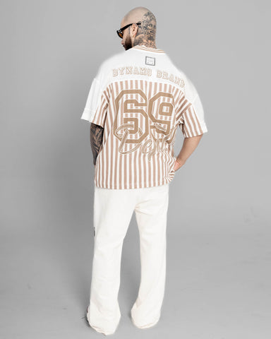 Camiseta Oversize Taupe 69