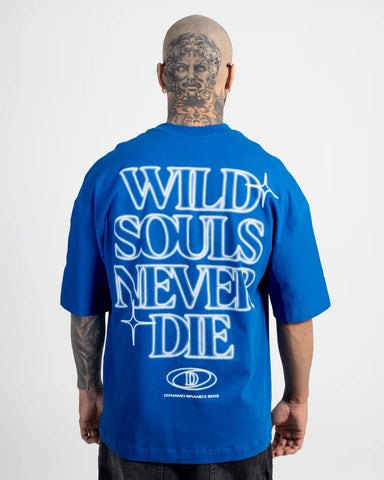 Camiseta Oversize Wild Souls 3D