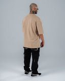 Camiseta Básica Oversize Classic Taupé