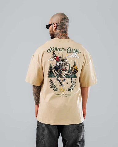 Camiseta Para Hombre Oversize  Arena The Price Of Game