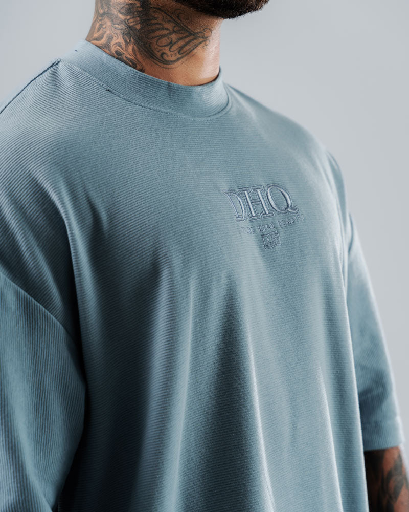 Camiseta Para Hombre Oversize Azul DHQ