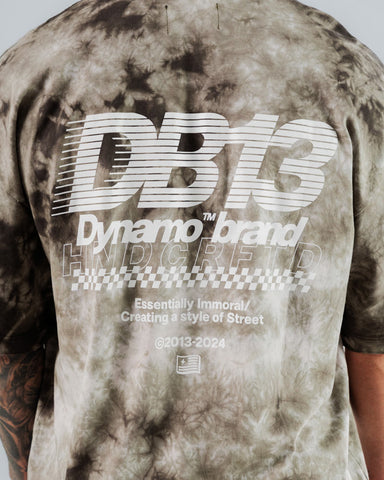 Camiseta Para Hombre Oversize Con Efecto Lavado DB13