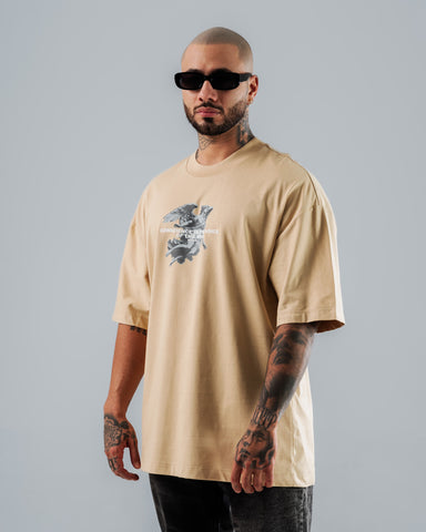 Camiseta Para Hombre Oversize Conscience