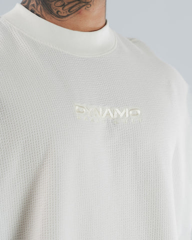 Camiseta Para Hombre Oversize Crudo Dynamo