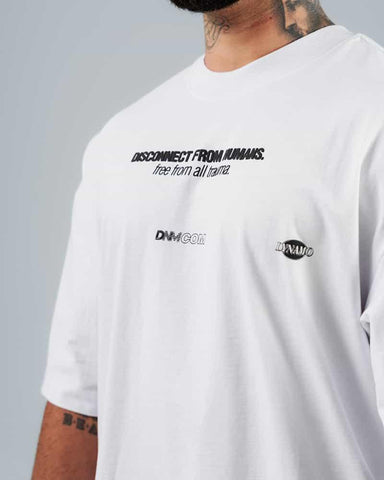 Camiseta Para Hombre Oversize Disconnect